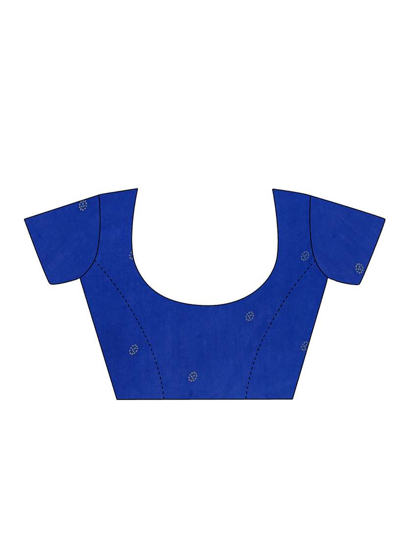 women's bandhani maroon colored saree with blouse - 13308105 - Standard Image - 2