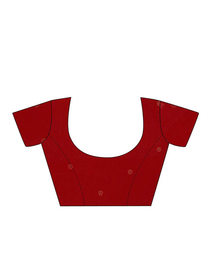 women's bandhani teal colored saree with blouse - 13308107 -  Standard Image - 2