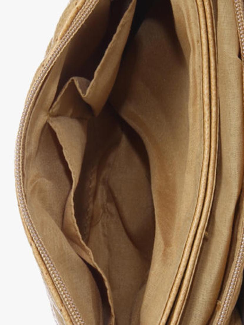 brown leatherette sling bag - 13310528 - Standard Image - 2