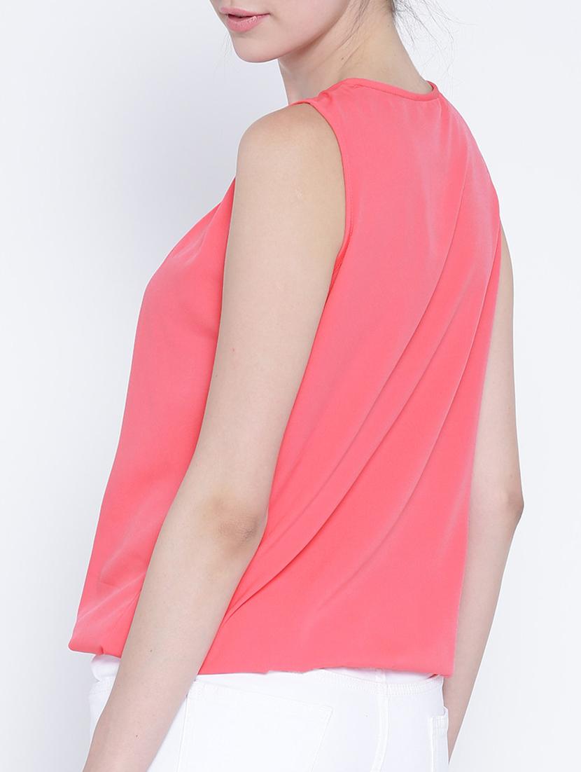 women's tank top round neck top - 13316268 - Standard Image - 2
