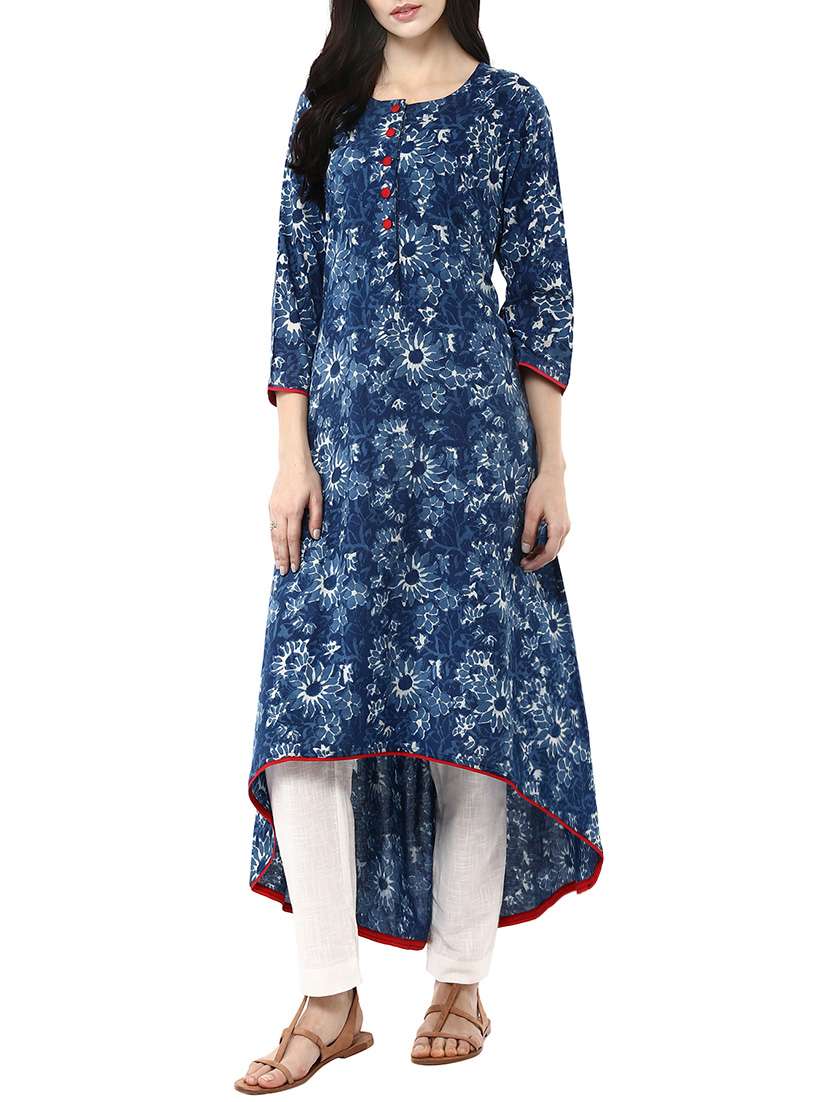 women's asymmetric kurta
