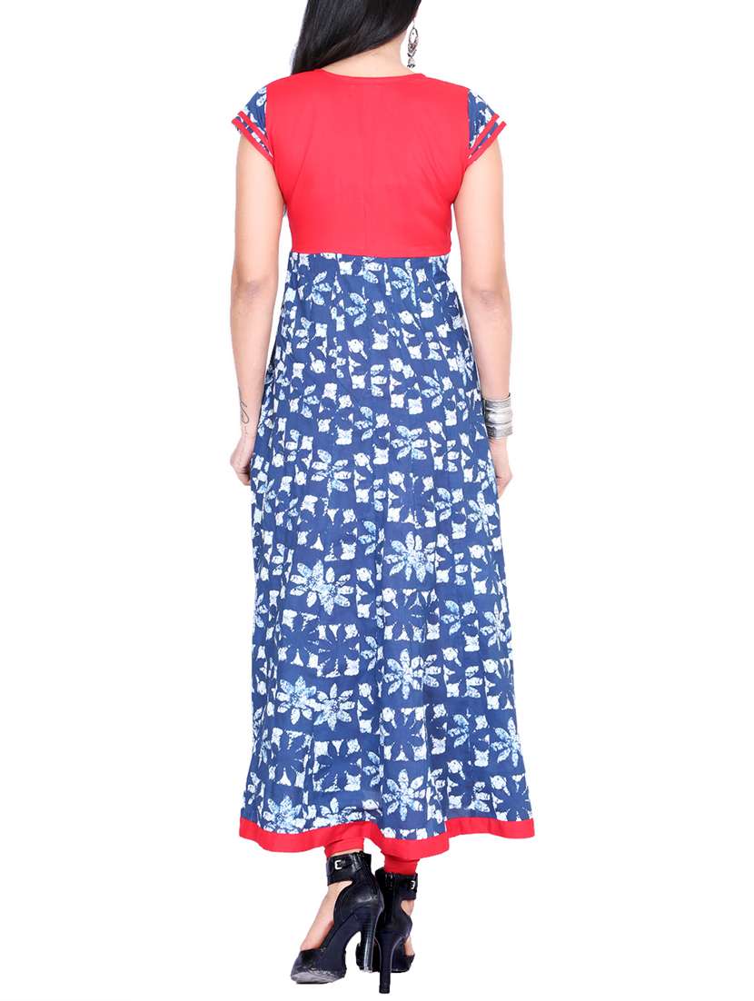women's flared kurta - 13335458 -  Standard Image - 2