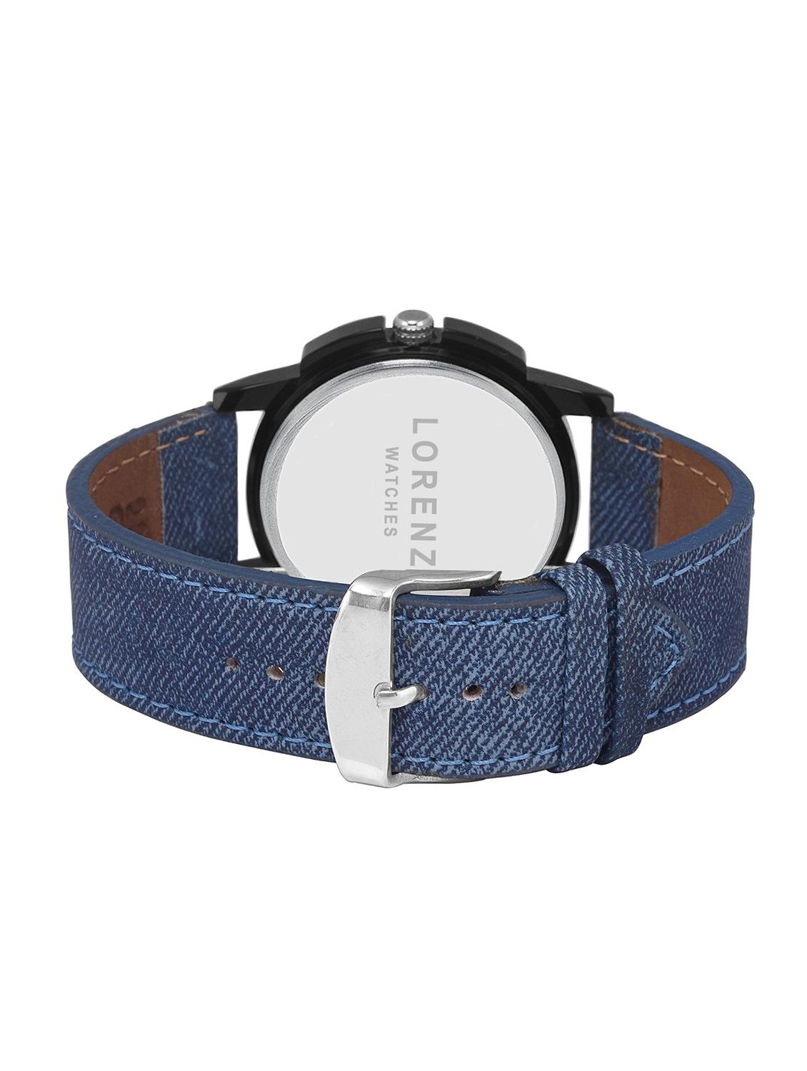 lorenz mk-105a denim style multi color dial men's watch - 13335909 - Standard Image - 2