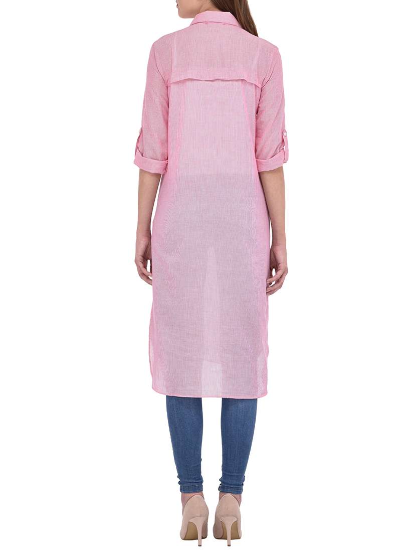 women's straight kurta - 13340443 -  Standard Image - 2
