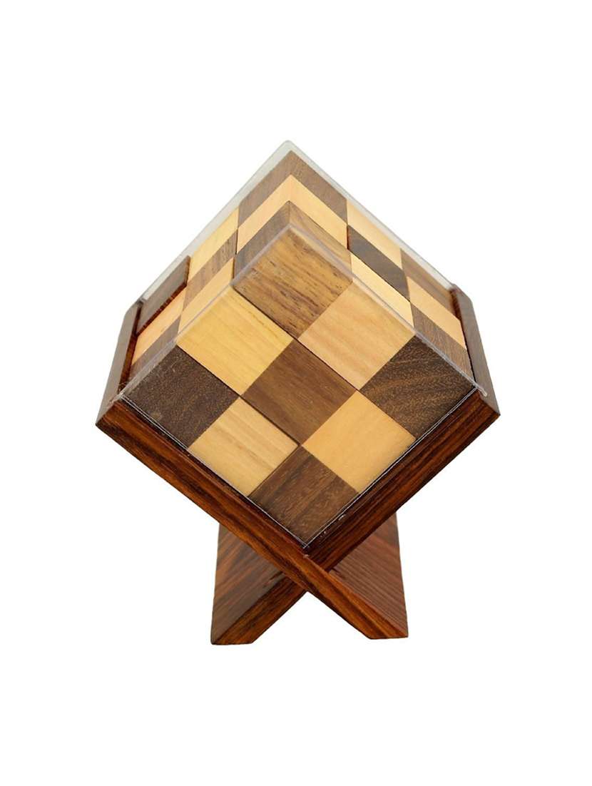 desi karigar noughts and crosses game brass wood tic tac toe toy game for kids