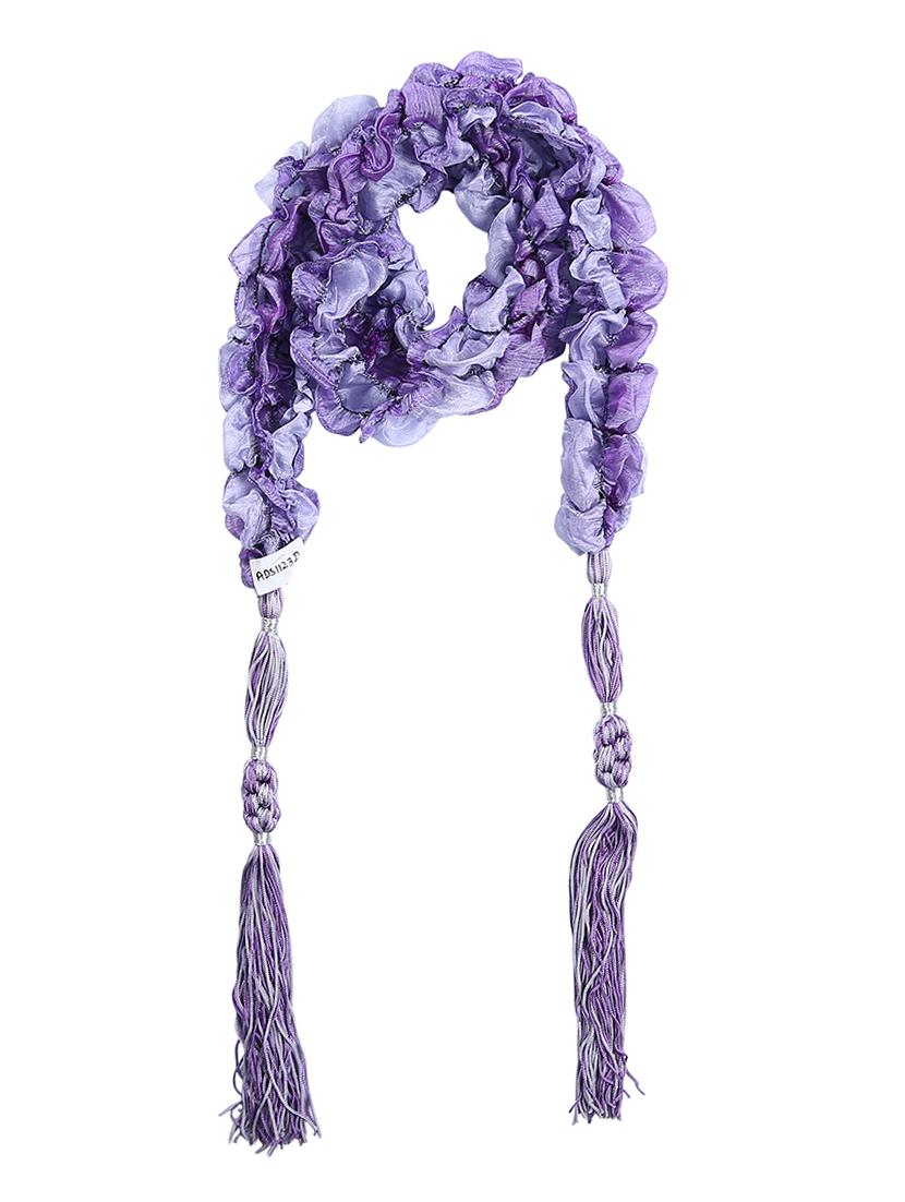 purple silk blend scarf - 13348661 - Zoom Image - 0