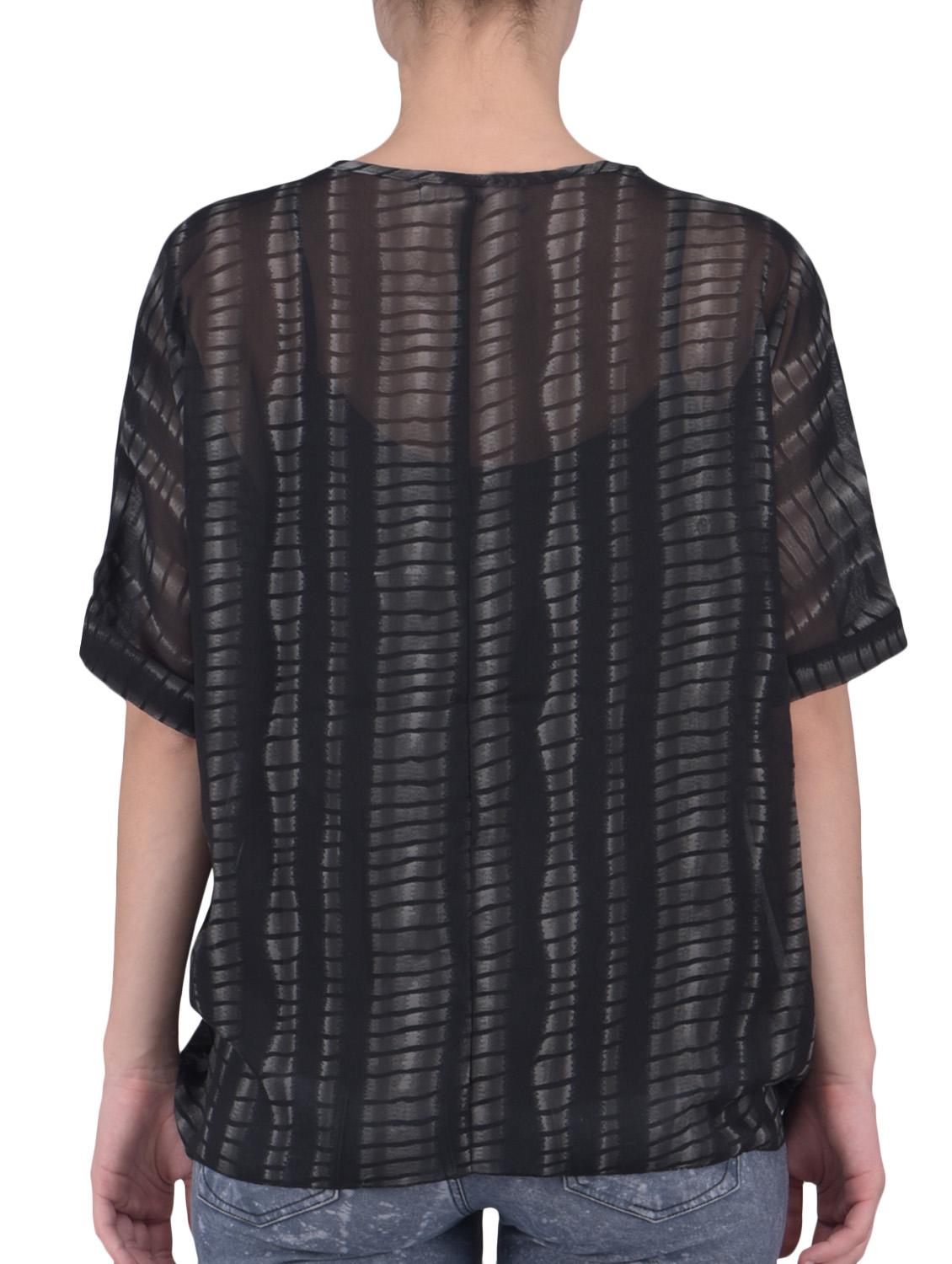 bat sleeved sheer boxy top - 1334877 - Standard Image - 2