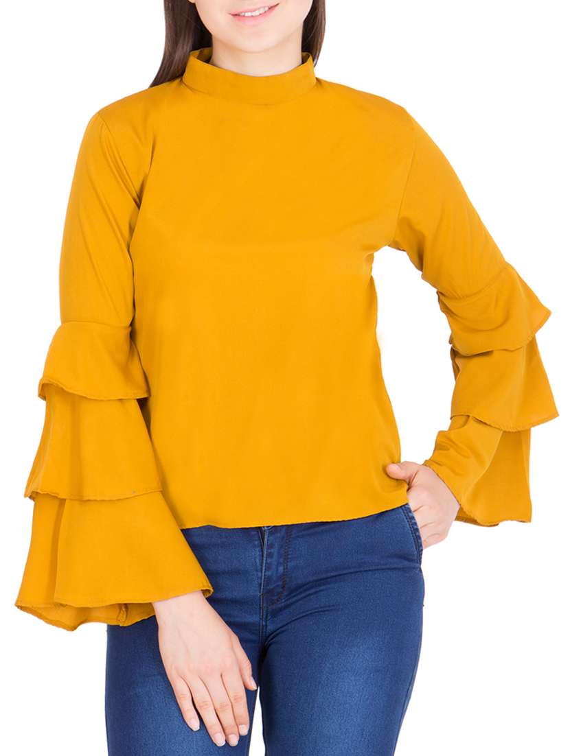 solid yellow top