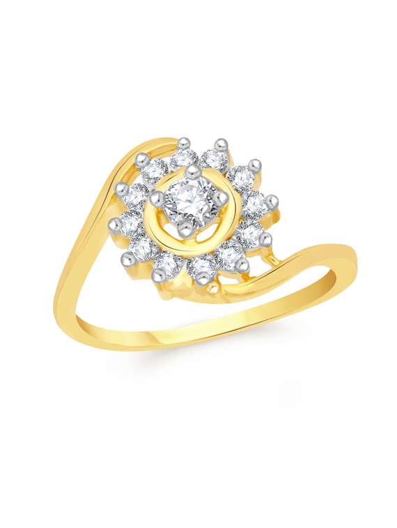 gold metal finger  ring