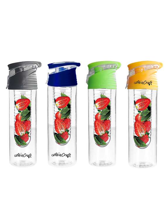 asiacraft water bottle with fruit infuser (800ml)