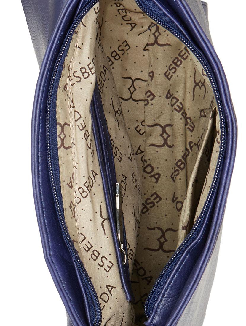 blue leatherette sling bag - 13356217 - Standard Image - 2