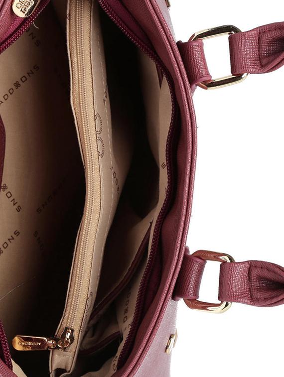 red leatherette handbag - 13359374 - Standard Image - 2