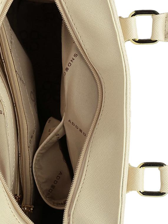white leatherette handbag - 13359375 - Standard Image - 2