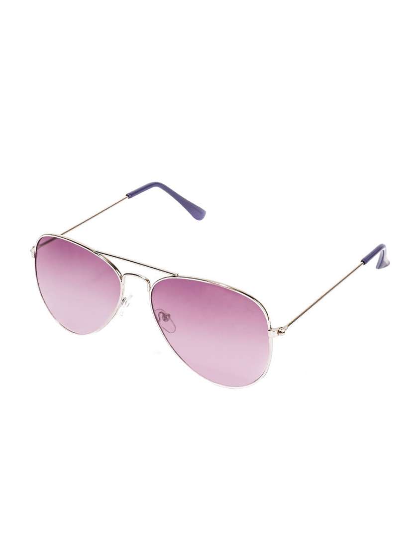 purple full rim aviator glasses - 13360322 -  Standard Image - 2