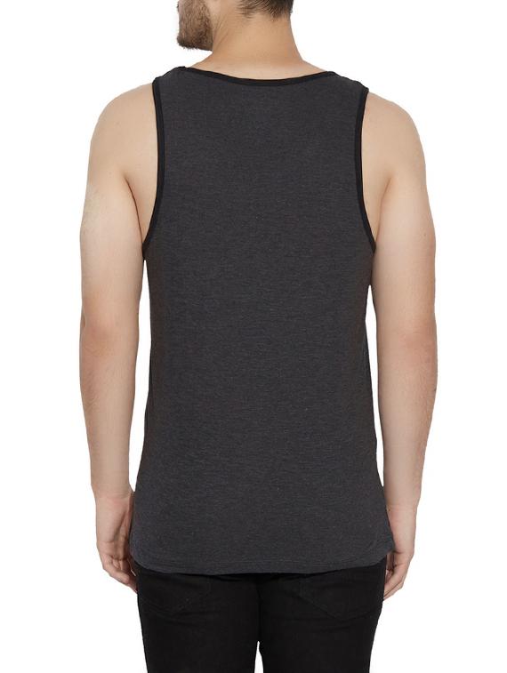 grey cotton vest - 13362014 - Standard Image - 2
