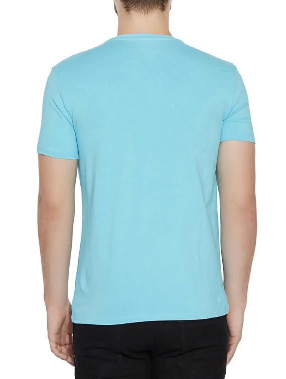 light blue cotton tshirt - 13362041 - Standard Image - 2