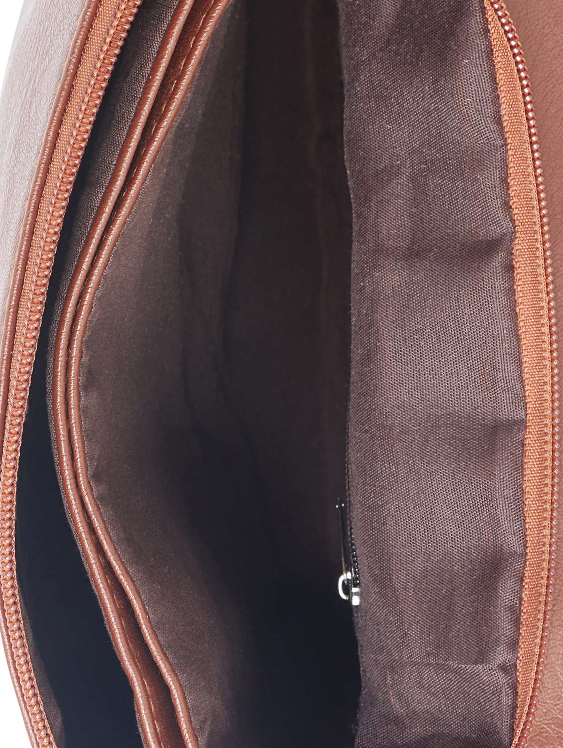 brown leatherette sling bag - 13362081 -  Standard Image - 2