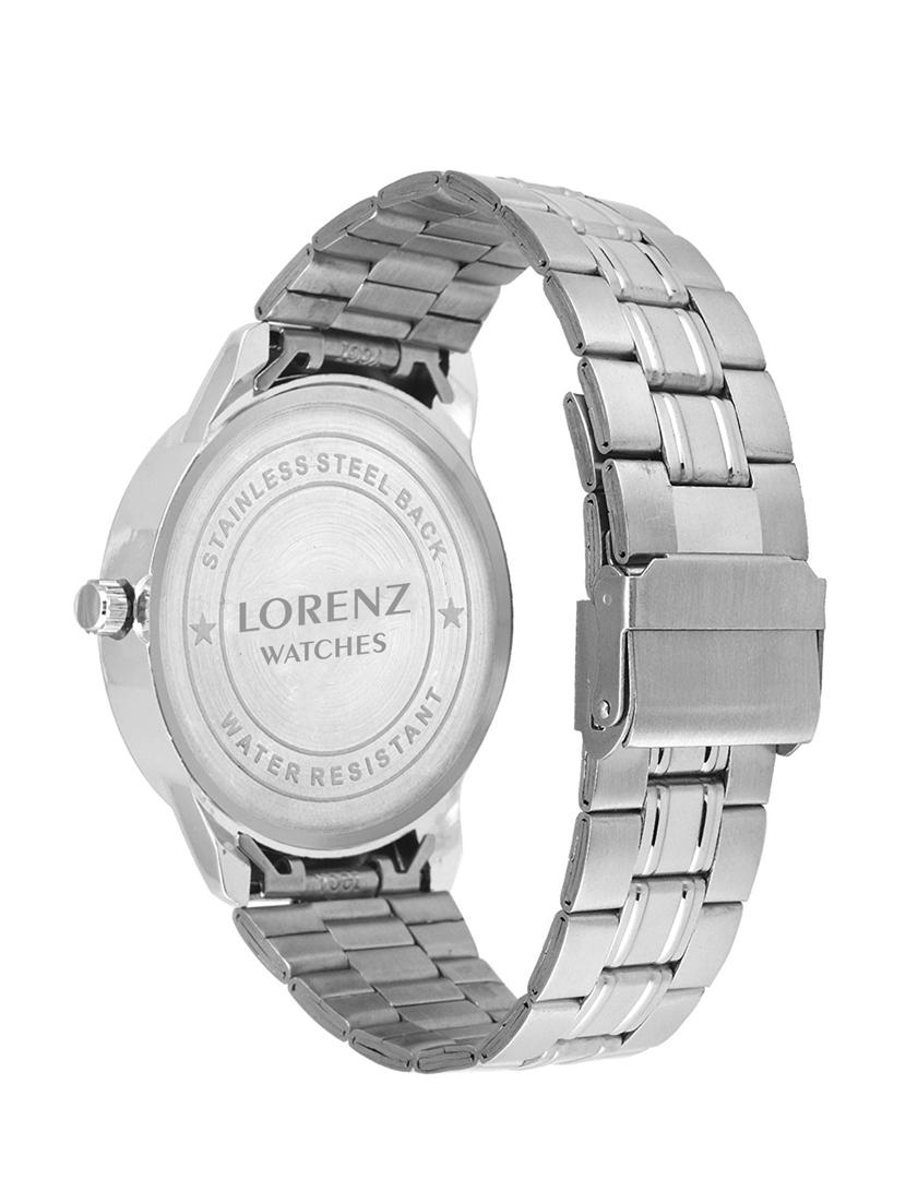 lorenz mk-104a day & date black dial men's watch - 13389822 - Standard Image - 2