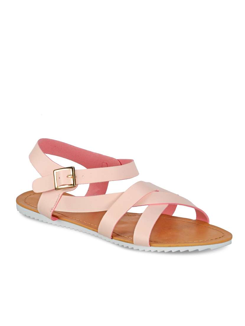 pink ankle strap sandal