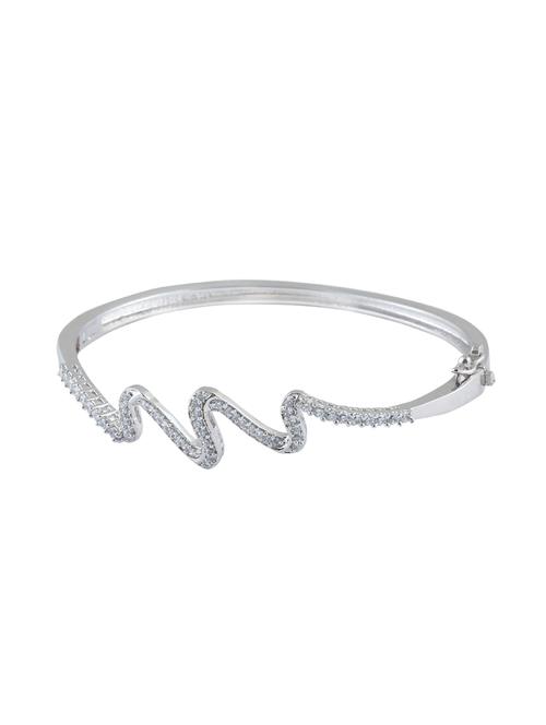 silver brass bracelet - 13435365 - Standard Image - 0