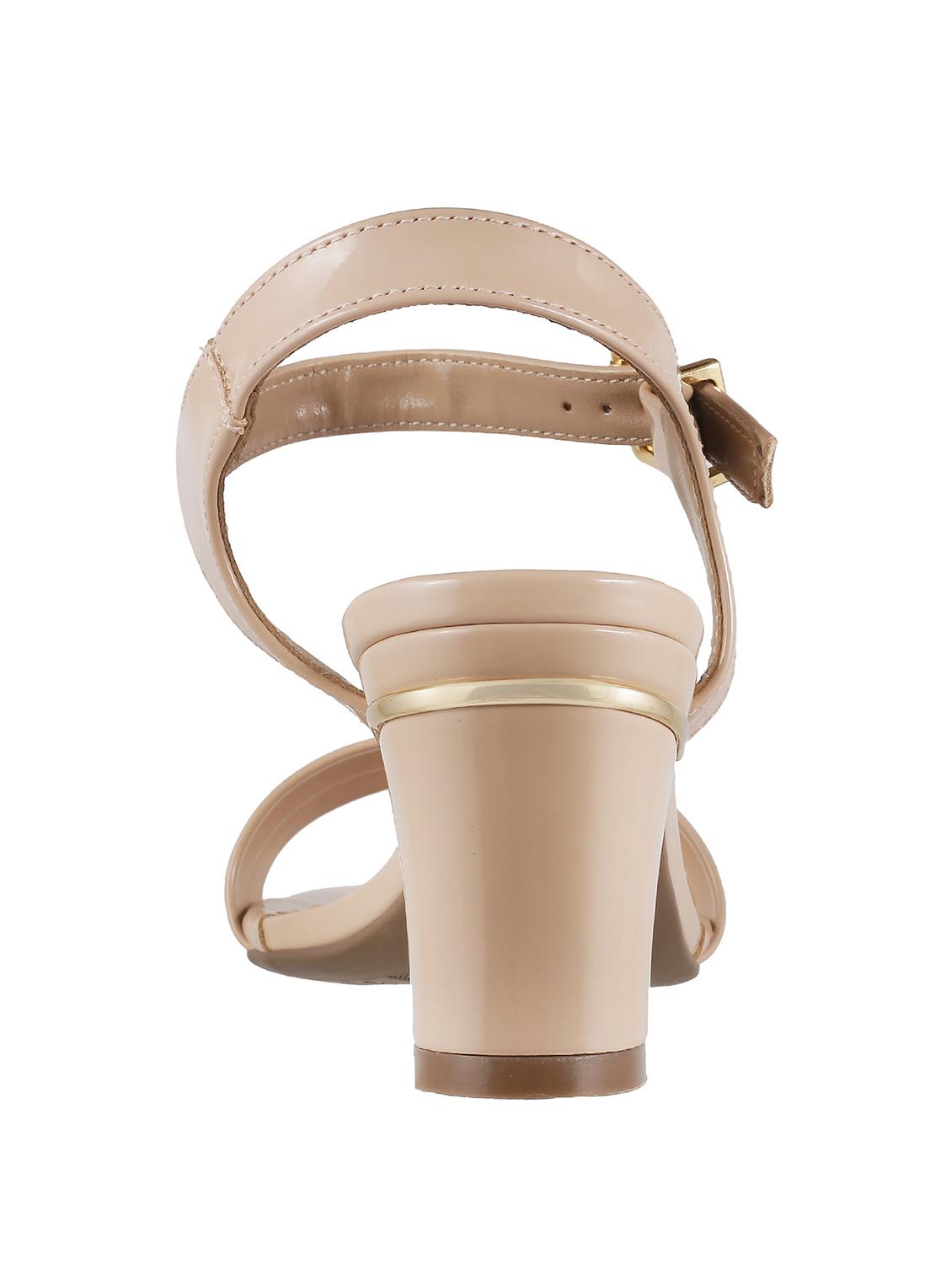 nude ankle strap sandal - 13436079 - Standard Image - 2