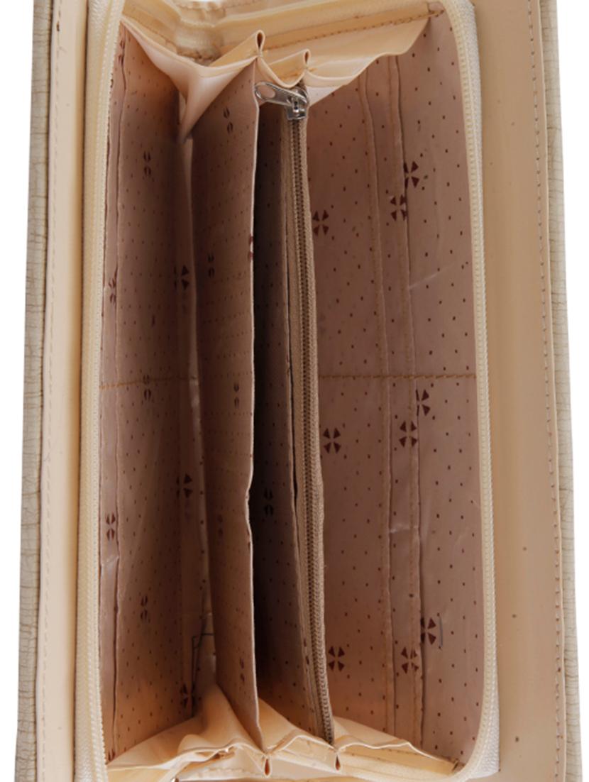 cream shimmer clutch - 13437706 - Standard Image - 2