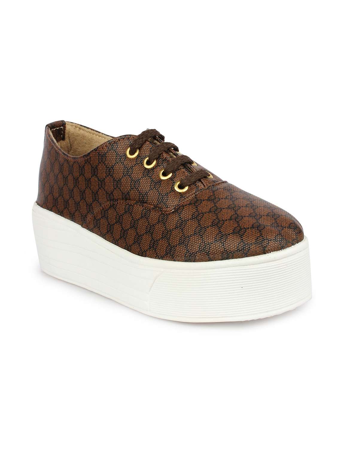 brown canvas plimsolls sneakers