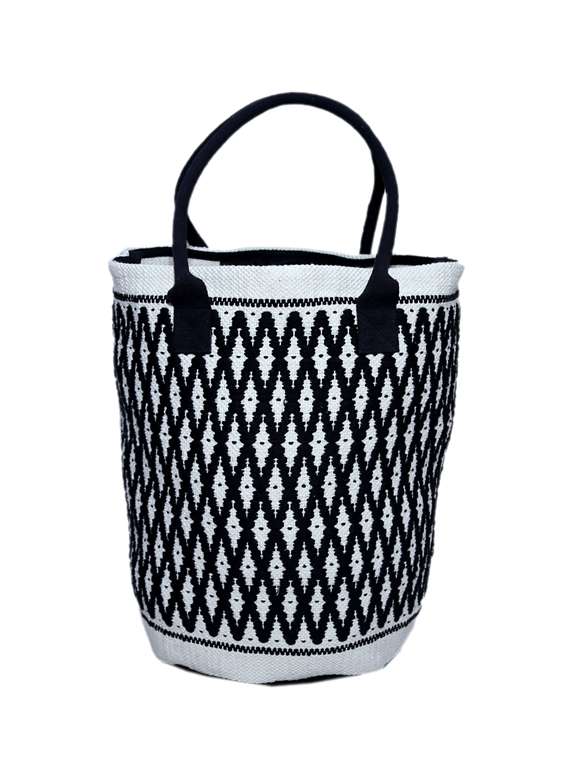 multi colored cotton tote