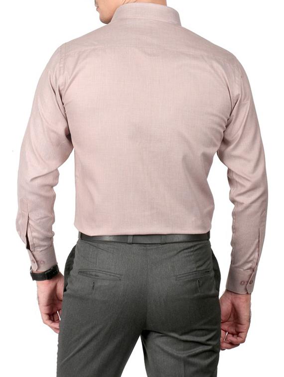beige cotton formal shirt - 13449971 - Standard Image - 2