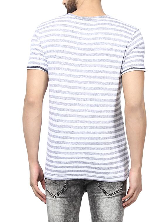 white cotton pocket t-shirt - 13454911 - Standard Image - 2