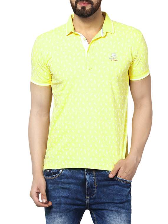 yellow cotton tshirt