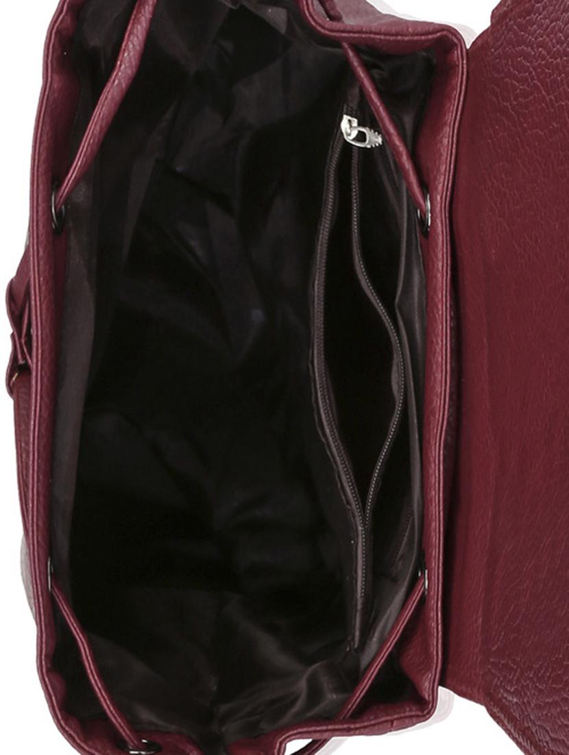 red leatherette backpack - 13455029 - Standard Image - 2