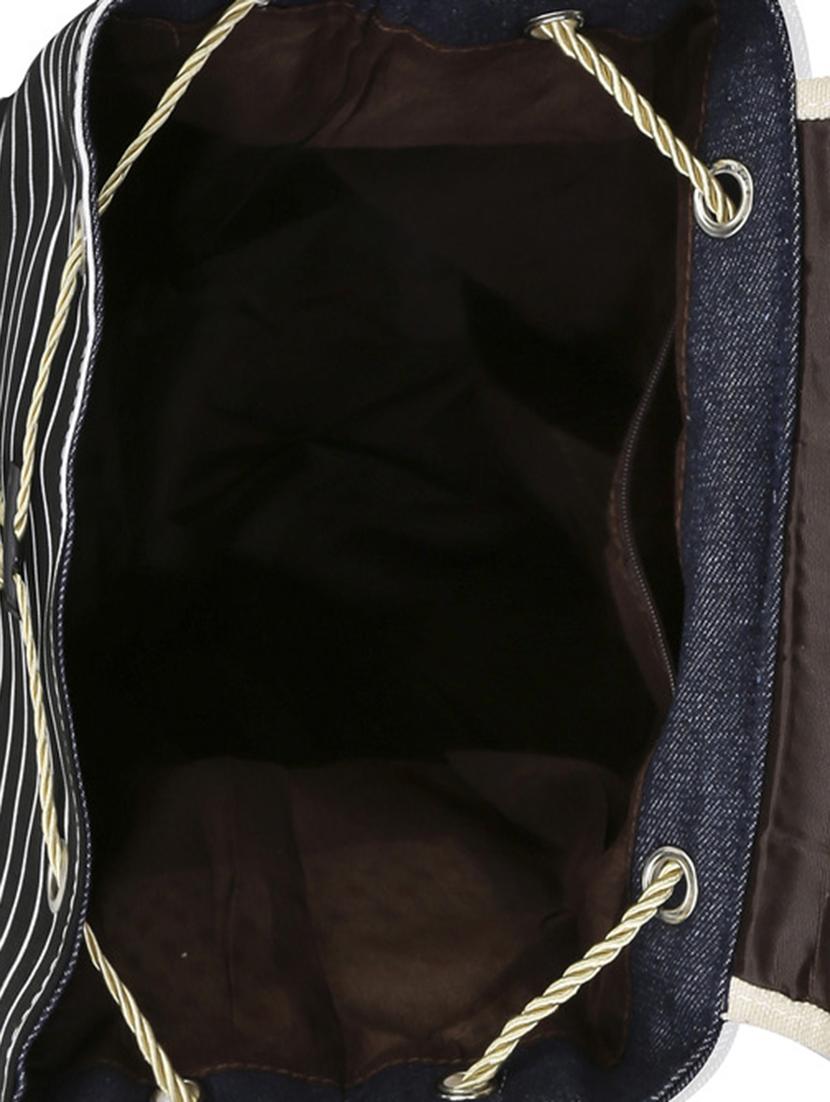 multi coloured canvas backpack - 13455030 - Standard Image - 2