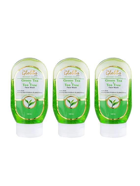 Globus Green Tea & Tea Tree Face Wash