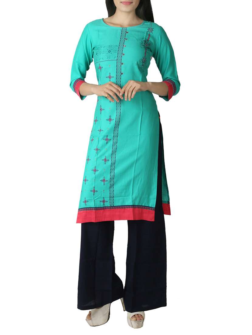 women's straight kurta