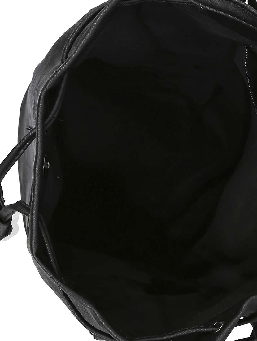 black leatherette sling bag - 13464705 -  Standard Image - 2
