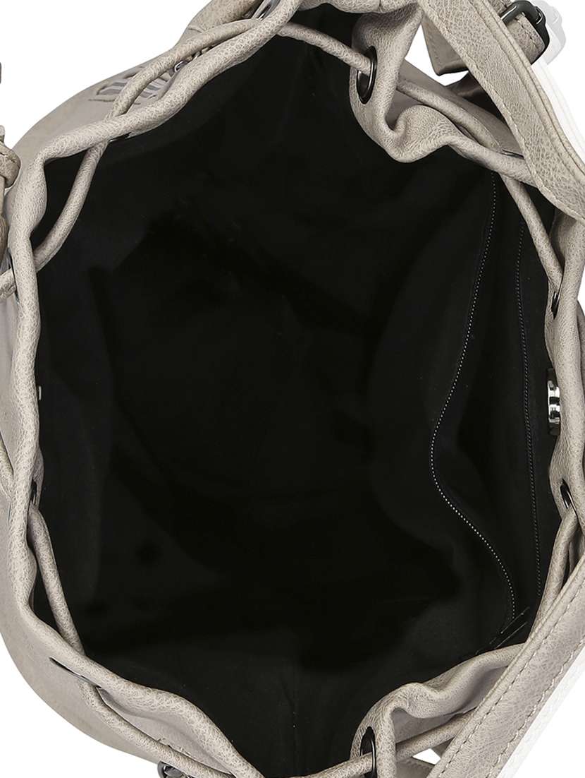 beige leatherette sling bag - 13464706 -  Standard Image - 2