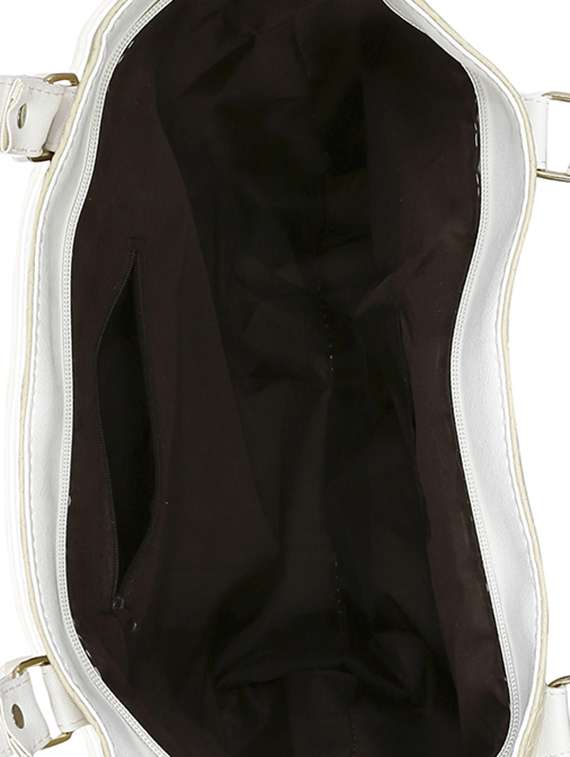 cream leatherette handbag - 13465908 -  Standard Image - 2