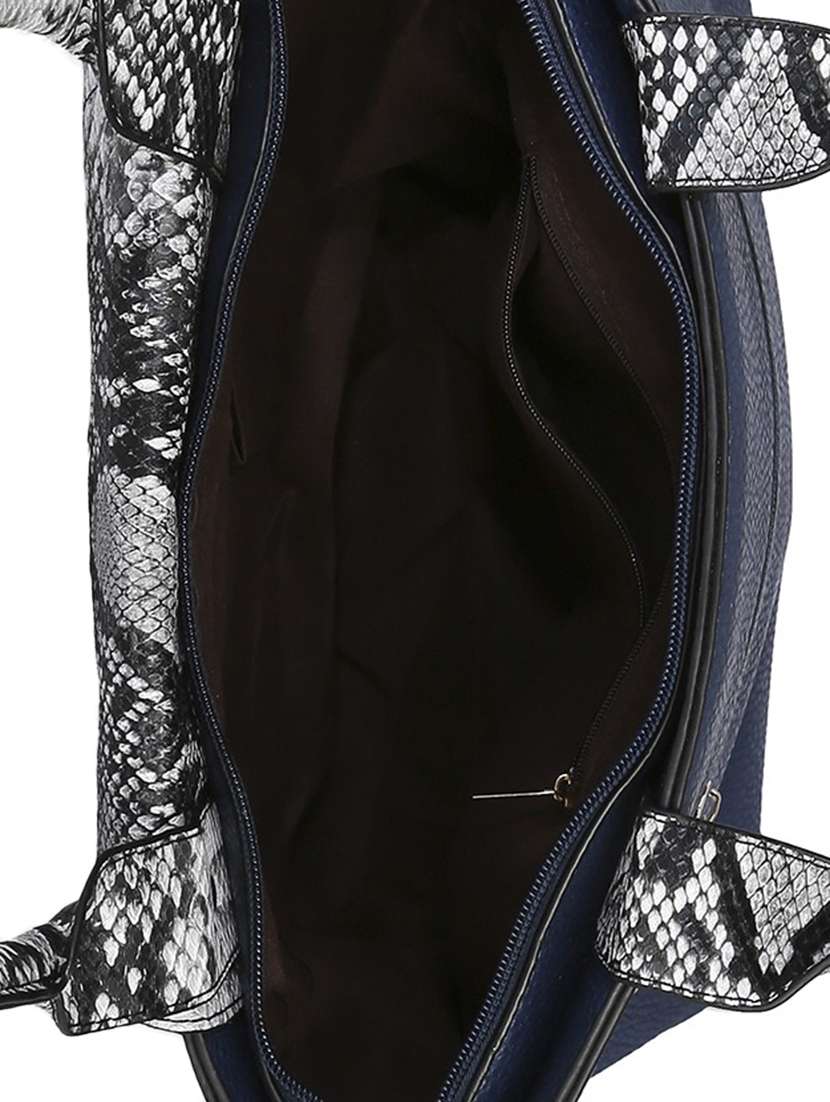 blue leatherette handbag - 13466004 -  Standard Image - 2