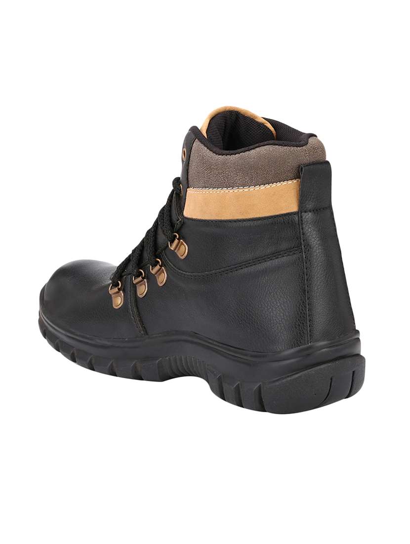 men lace up hiking boot - 13470150 -  Standard Image - 2