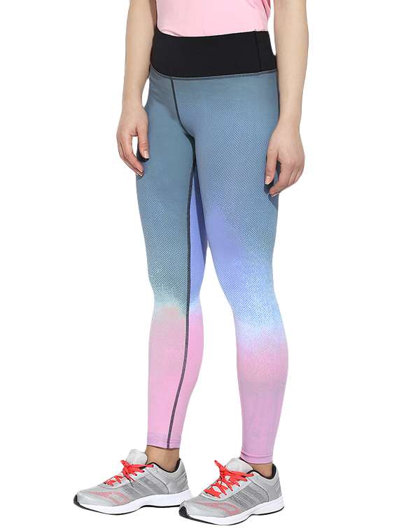 Grey Nylon Leggings
