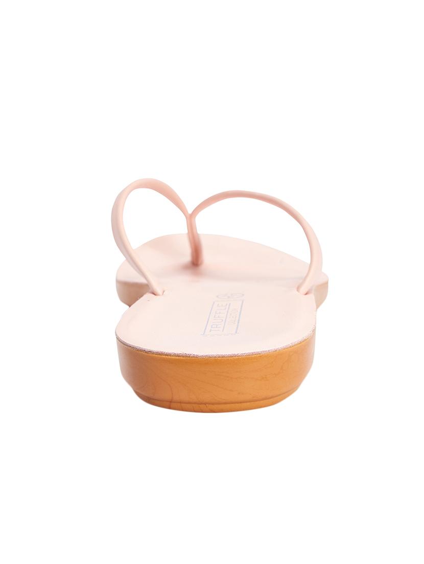 pink toe separator flip flop - 13550841 - Standard Image - 2
