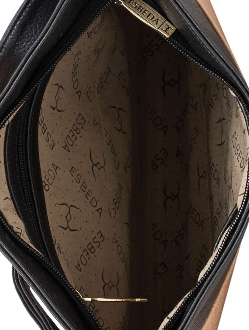 multi colored leatherette messenger sling bag - 13601749 - Standard Image - 2