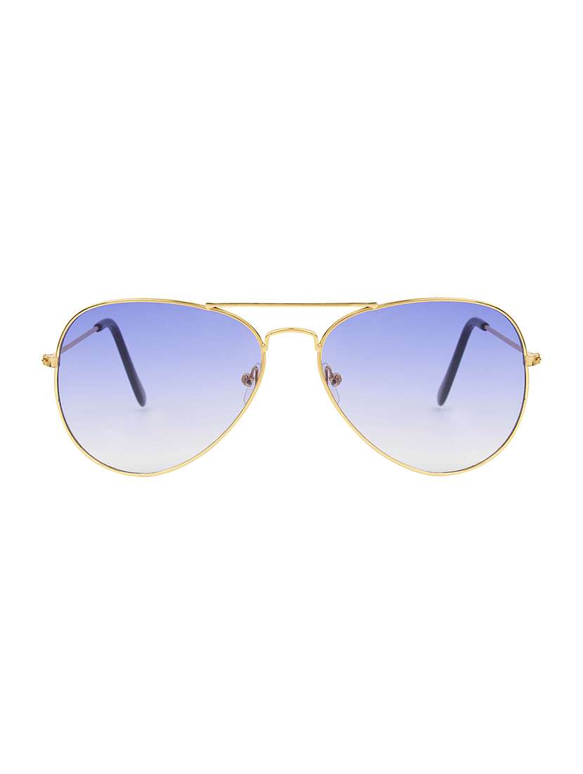 zyade golden aviator sunglasses