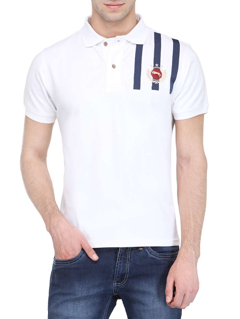 white cotton t-shirt