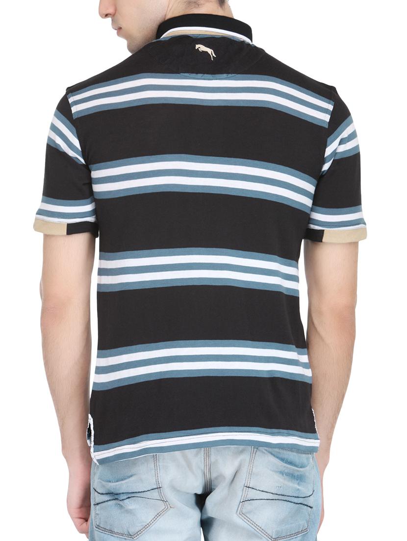 black cotton t-shirt - 13650091 - Standard Image - 2