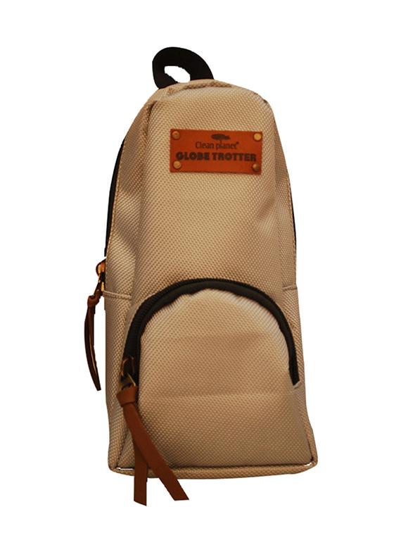 beige polyester backpack - 13650650 - Zoom Image - 0