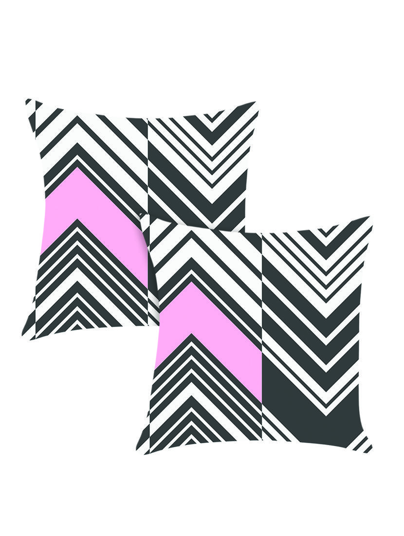 ambbi collection digitally printed polyester set of 2 cushion cover - 13652859 -  Zoom Image - 0