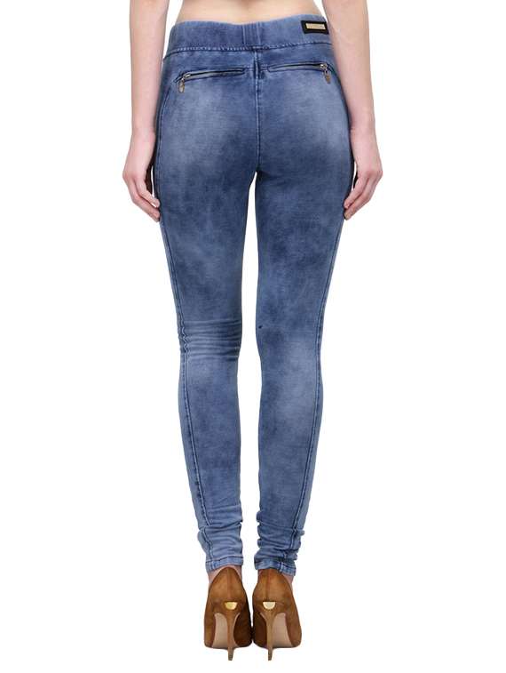 light blue denim jeggings - 13656901 - Standard Image - 2