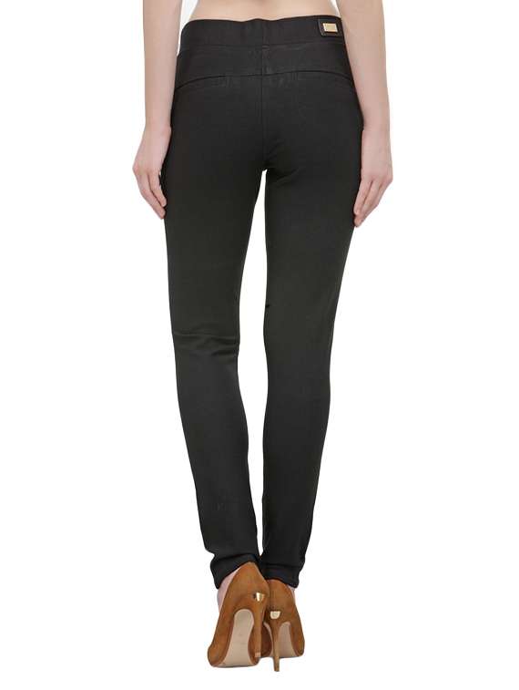 black cotton jeggings - 13656907 -  Standard Image - 2
